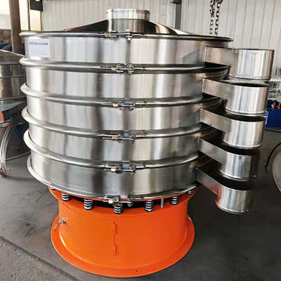 Grading Vibrating Screen Multi-layer Screening Filter , Stainless Steel Vibrating Screen Separation