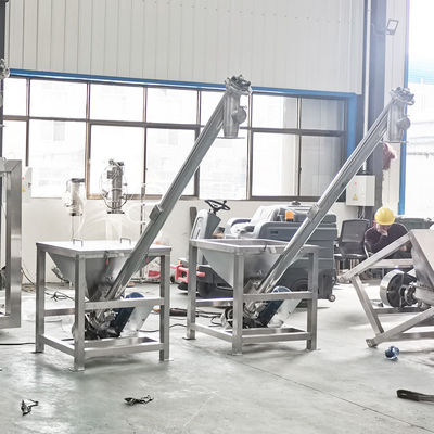 Auger Screw Conveyor For Horizontal Inclined And Vertical Material Transportation