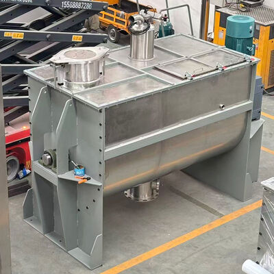 Ribbon Blender Machine Providing Rapid Homogeneous Mixing with Minimal Residue and Easy Cleaning for Diverse Materials