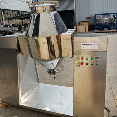 Double Cone Blender Offering and Mixing with Easy Operation and Cleaning Suitable for Food Chemical and Pharmaceutical Industries