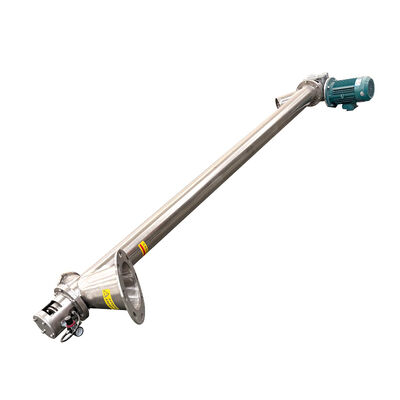 오거 나사 컨베이어 산업 생산 과정에서 물질 흐름을 위해 설계 된 분말, 알갱이 및 작은 블록을 원활하게 이동