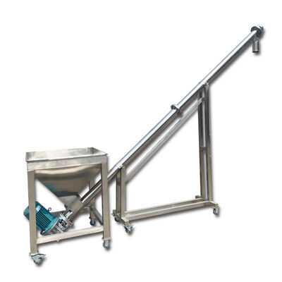 오거 스크루 컨베이어 안정적이고 방향적인 재료 이동을 위해 나선형 블레이드를 사용하는 연속 컨베이어 기계