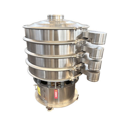 입자 및 분말 재료 스크리닝을 위한 3차원 모션 궤적 특징의 진동 스크리닝 머신